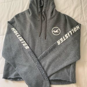 Gray Hollister Hoodie